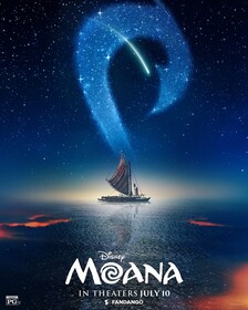 Постеры фильма «Моана» Даже финальный трейлер «Моаны» не может убедить в правильности парика на голове Дуэйна Джонсона